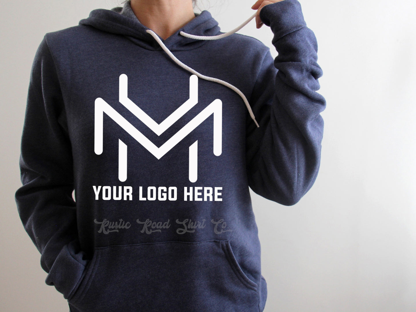 Custom Bella Canvas Hooded Sweatshirt