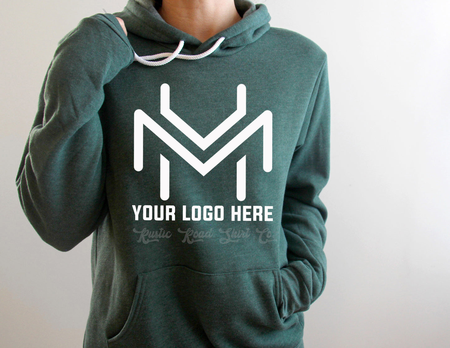 Custom Bella Canvas Hooded Sweatshirt