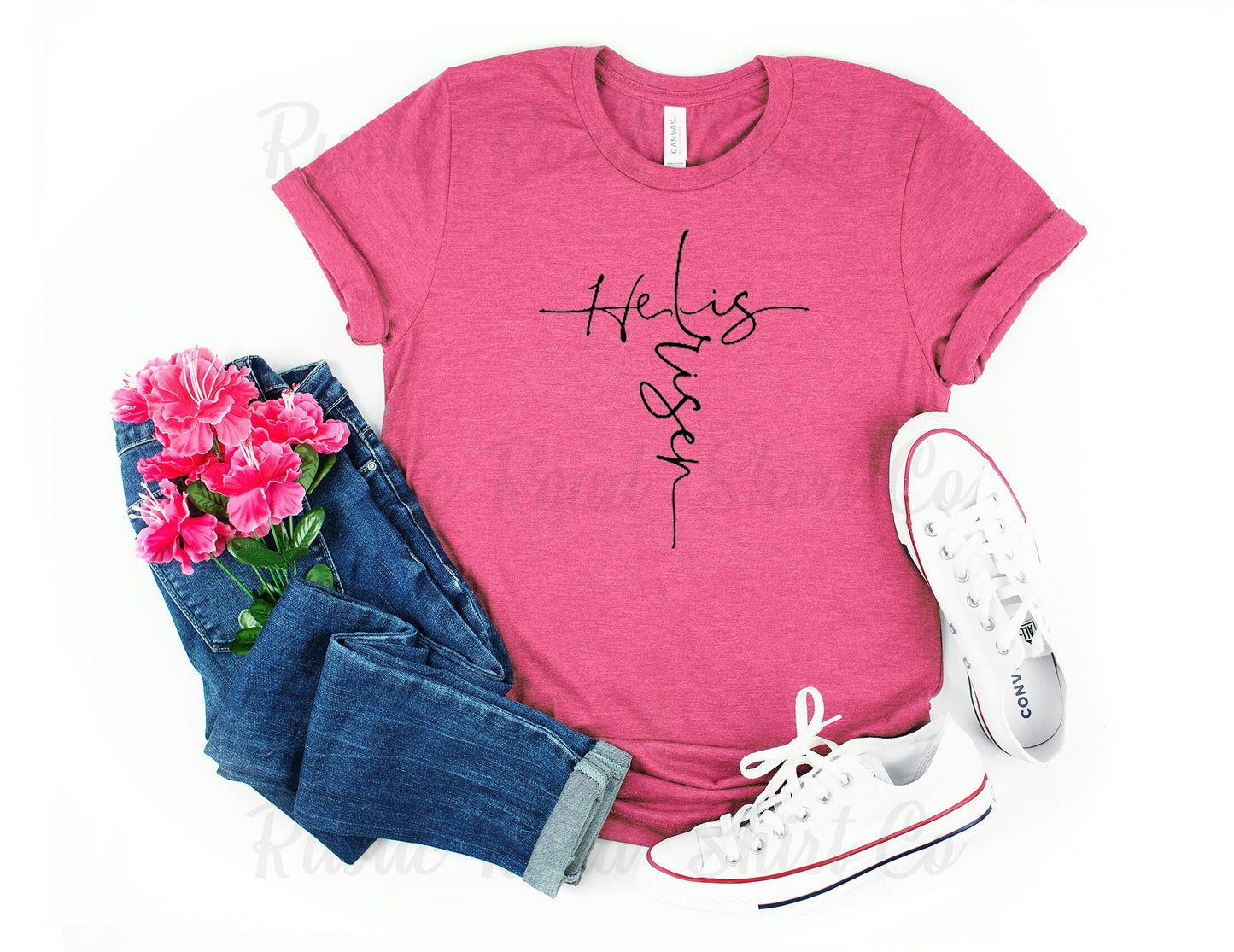 Religious Easter Shirt, Women's Easter Shirt, Matching Family Easter Shirts, Happy Easter Shirt, He is Risen Shirt 106