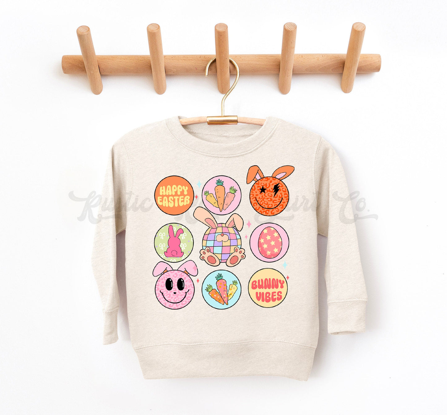 Girls Easter Sweatshirt, Bunny Sweater, Toddler Easter Outfit, Girls Easter Shirt, Boys Easter Shirt, Easter Basket Gift 79