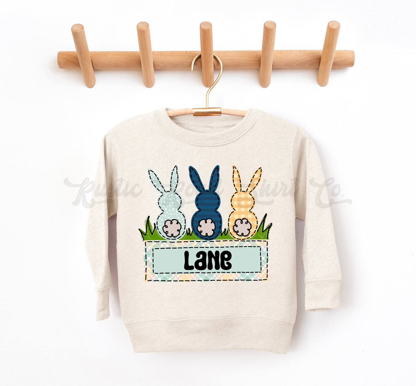 Boys Easter Sweatshirt, Bunny Sweatshirt, Toddler Easter Outfit, Boy Easter Shirt, Easter Basket Gift 127