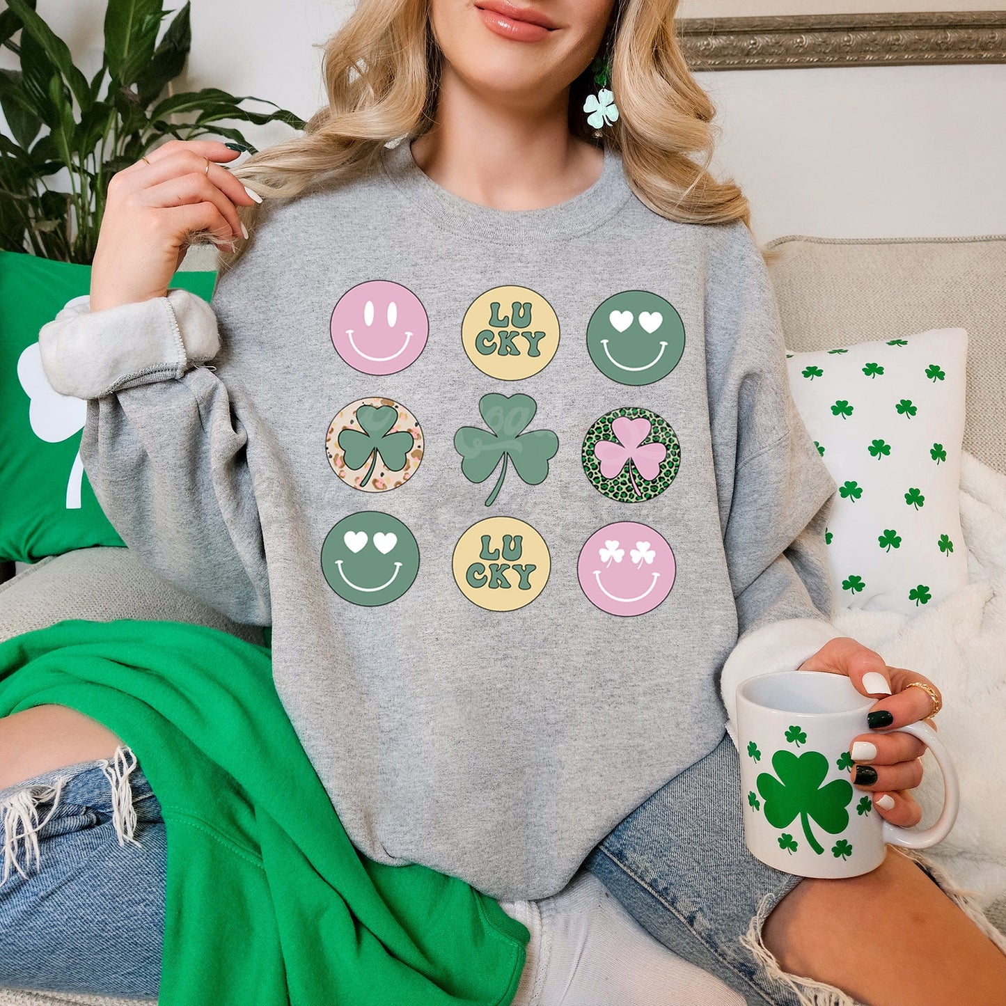 St Patricks Day Sweatshirt, St Patricks Day Long Sleeve Shirt, Funny St Patricks Day Shirt, Girls St Patricks Day Shirt, Shamrock Sweatshirt
