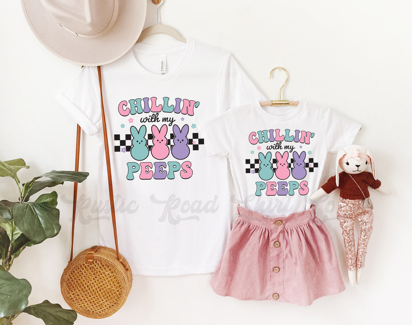Chillin with my Peeps Shirt, Toddler Easter Shirt, Girls Easter Shirt, Boys Easter Shirt, Easter Basket Gift 140