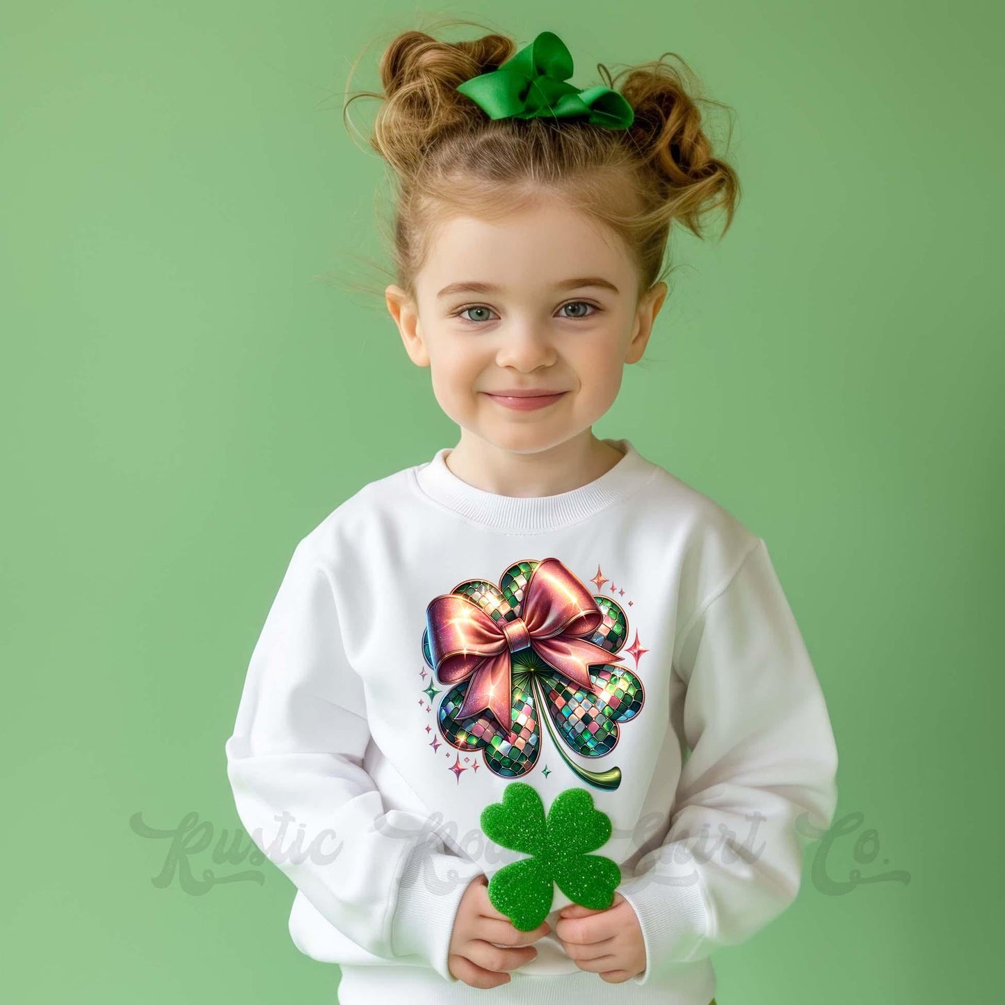 Shamrock Sweatshirt, Toddler St Patricks Day Shirt, Girls St Paddys Day Sweatshirt