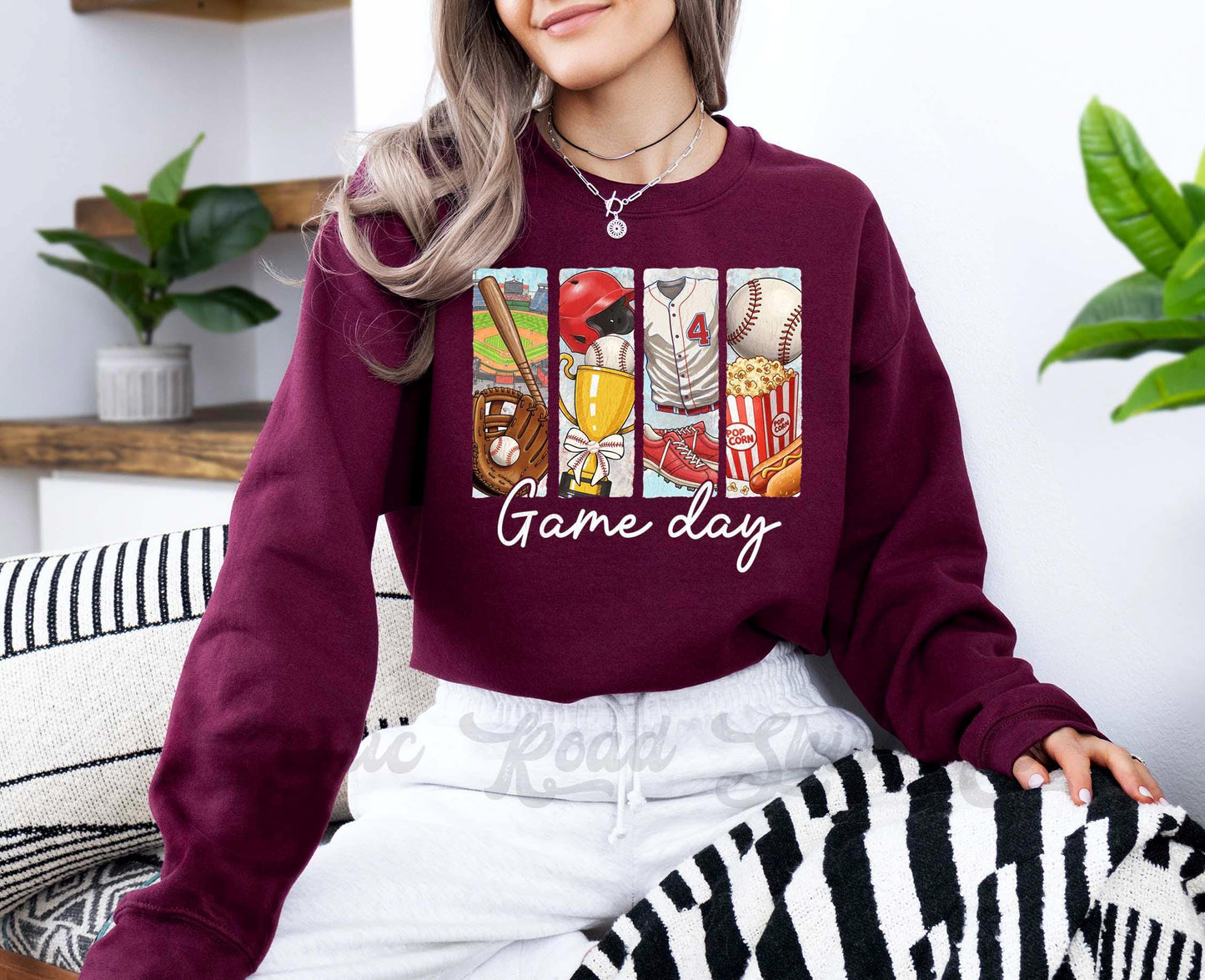 Baseball Mom Sweatshirt, Game Day Sweatshirt, Baseball Mama Sweatshirt, Baseball Sister Sweatshirt