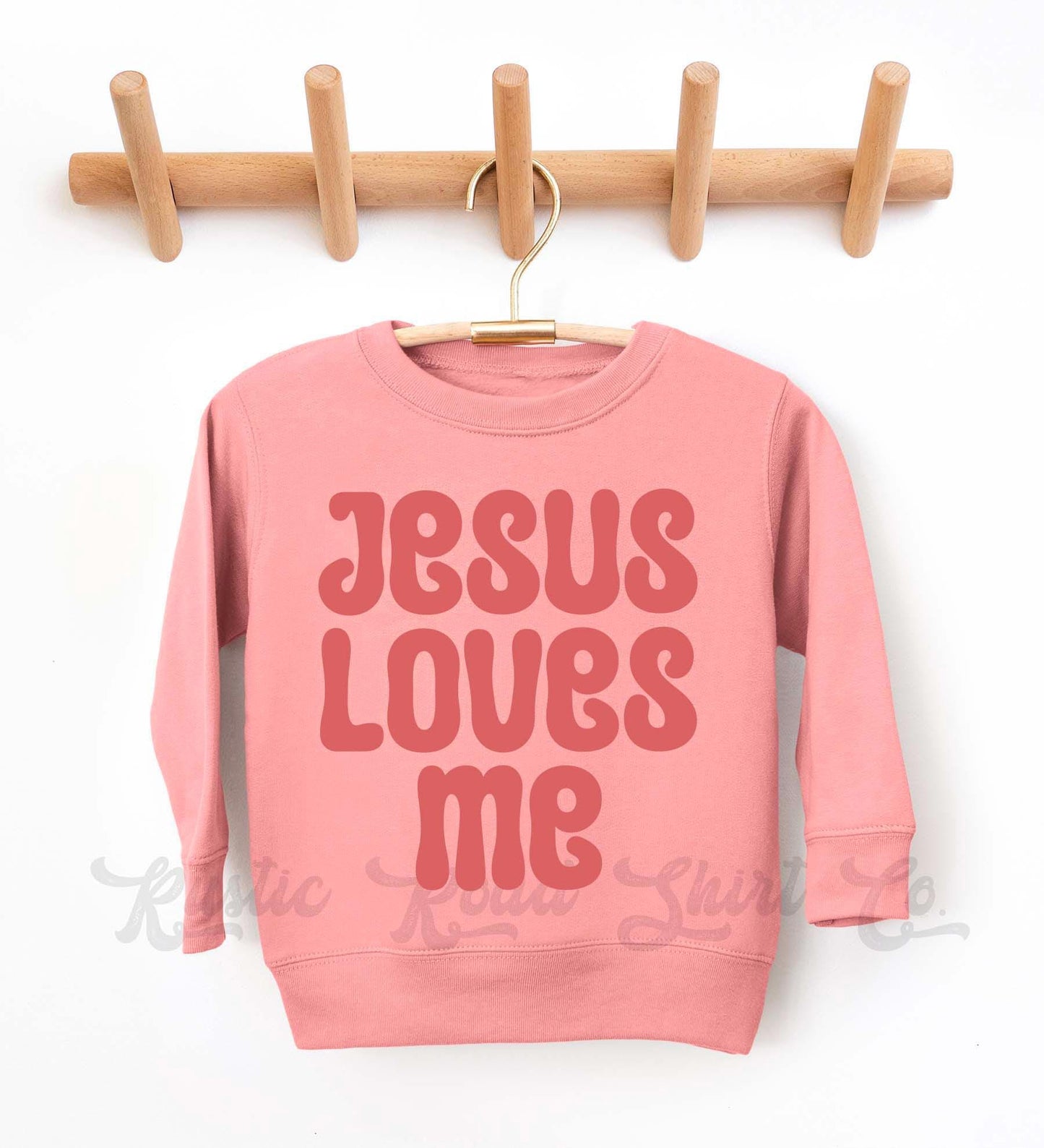 Girls Easter Sweatshirt, Jesus Loves Me Sweatshirt, Toddler Easter Outfit, Girls Easter Shirt, Boys Easter Shirt, Easter Basket Gift 87