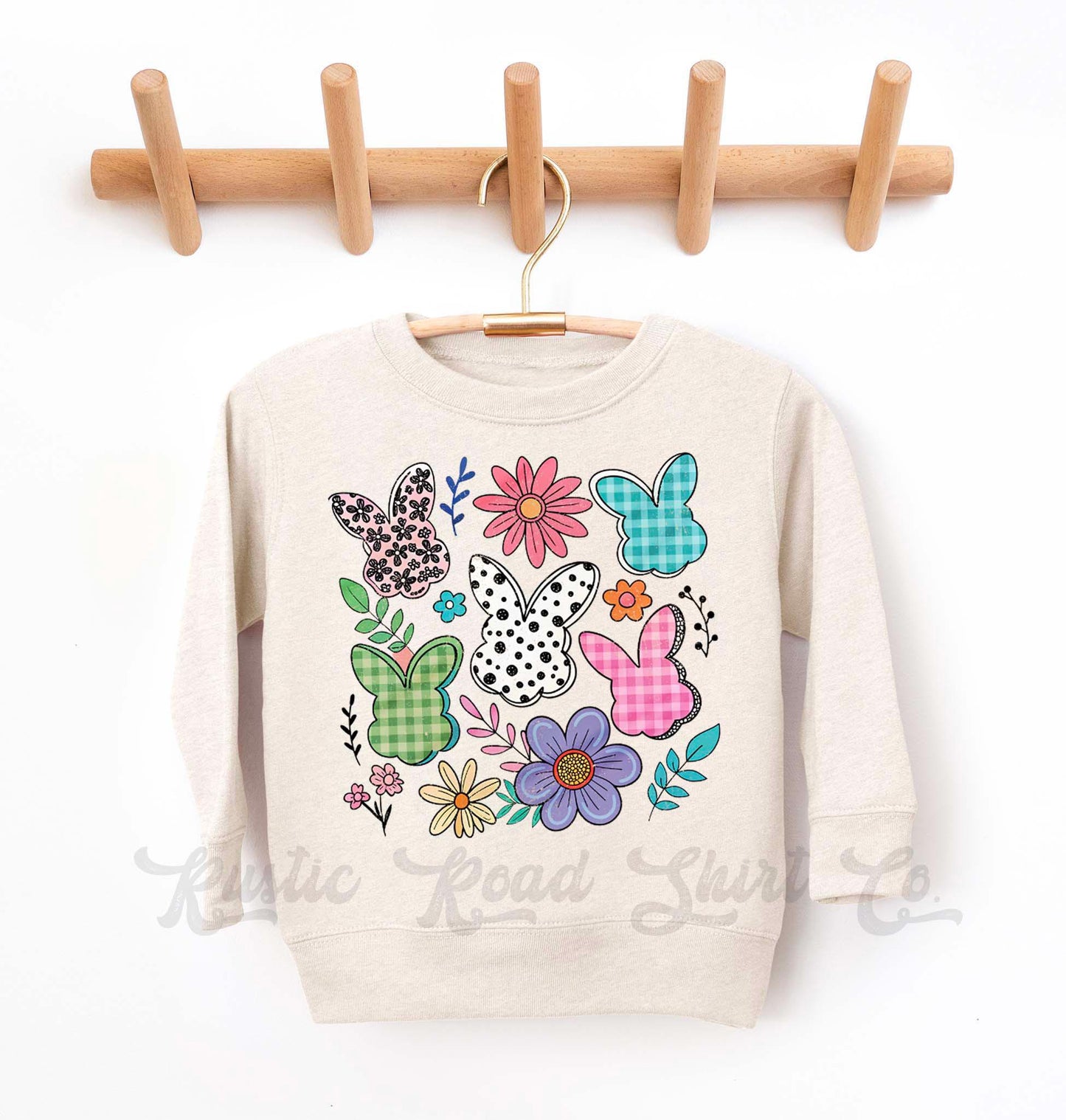 Easter Sweatshirt, Girls Easter Sweater, Toddler Easter Outfit, Easter Basket Gift