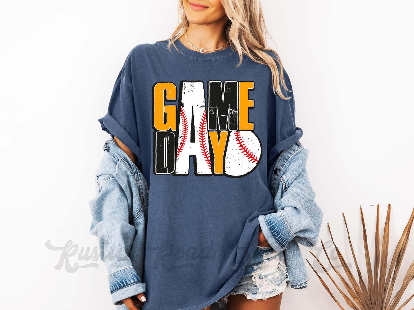 Baseball Mom Shirt, Comfort Colors™ Shirt, Game Day Shirt, Baseball Sister Shirt, Coquette Baseball Tshirt