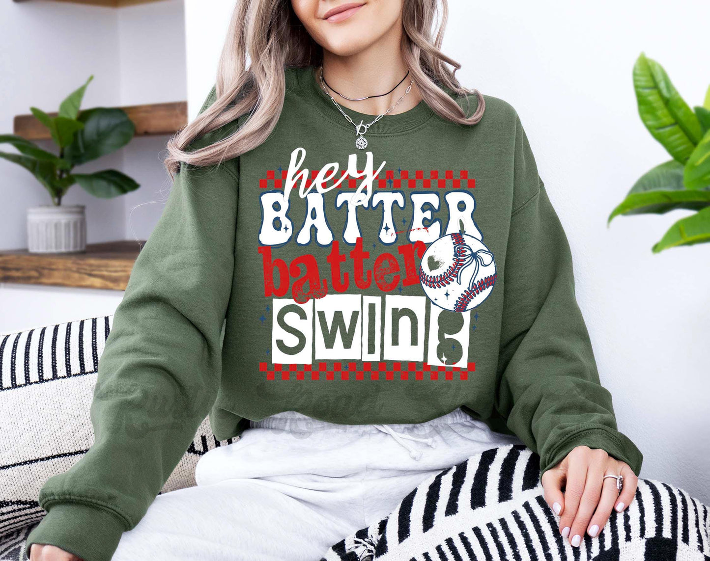 Baseball Mom Sweatshirt, Hey Batter Batter Sweatshirt, Baseball Mama Hoodie, Baseball Sister Sweatshirt