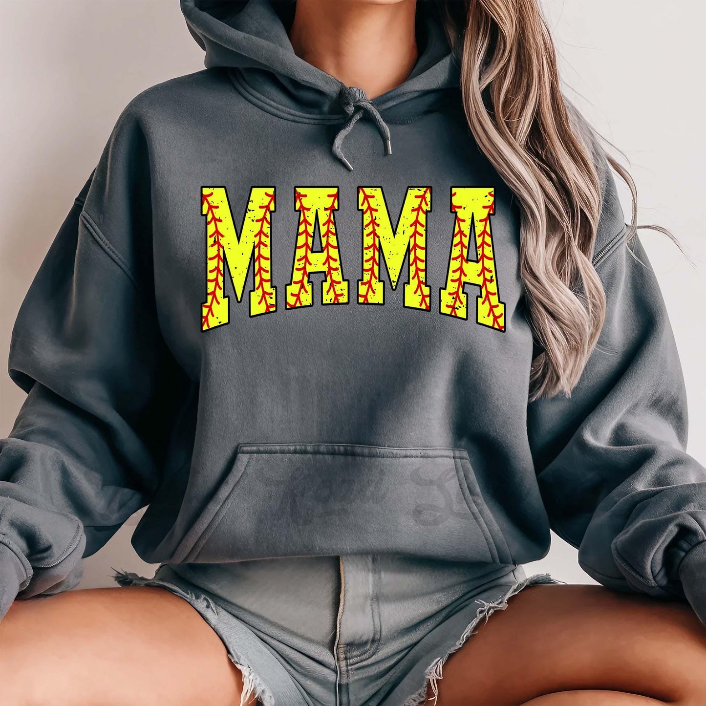 Softball Mama Sweatshirt, Softball Mom Hoodie, Retro Softball Sweatshirt, Softball Team Sweatshirt