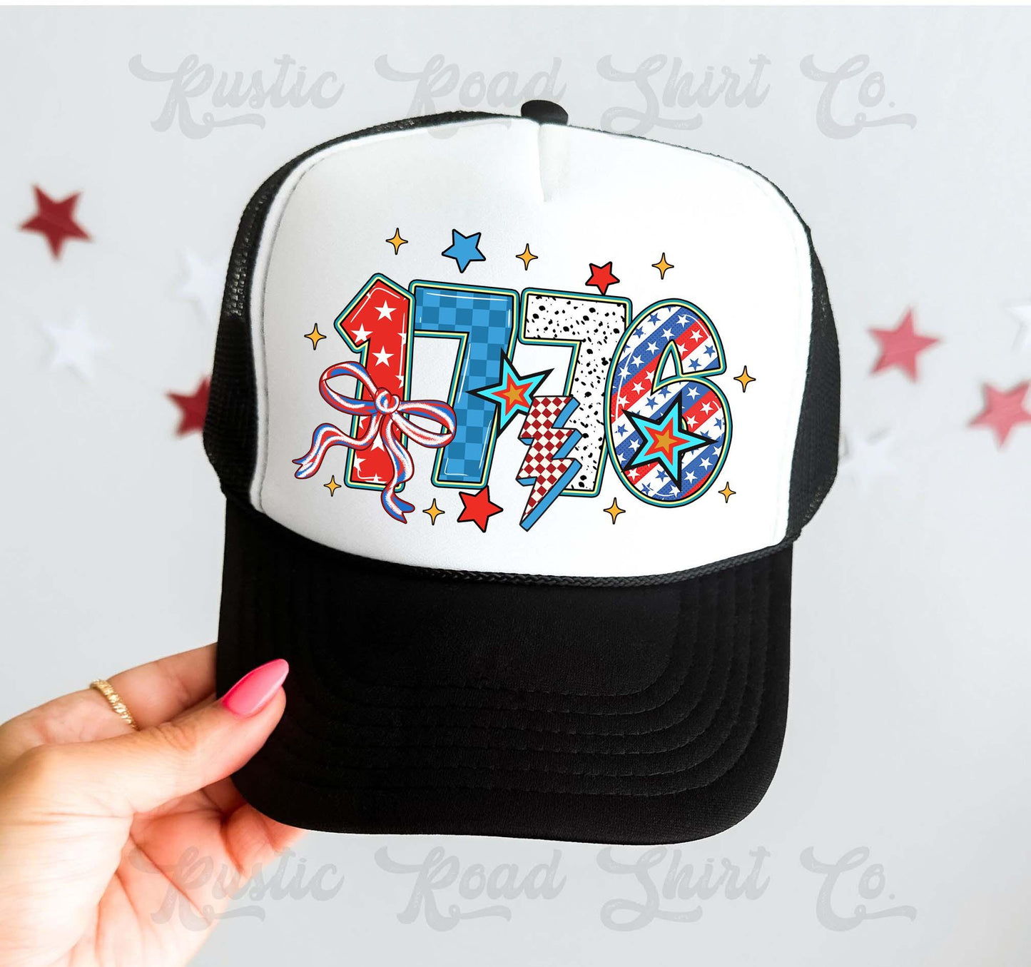 1776 Trucker Hat, 4th of July Hat, USA Trucker Hat, Patriotic Hat, Summer Hat, Funny Trucker Hat