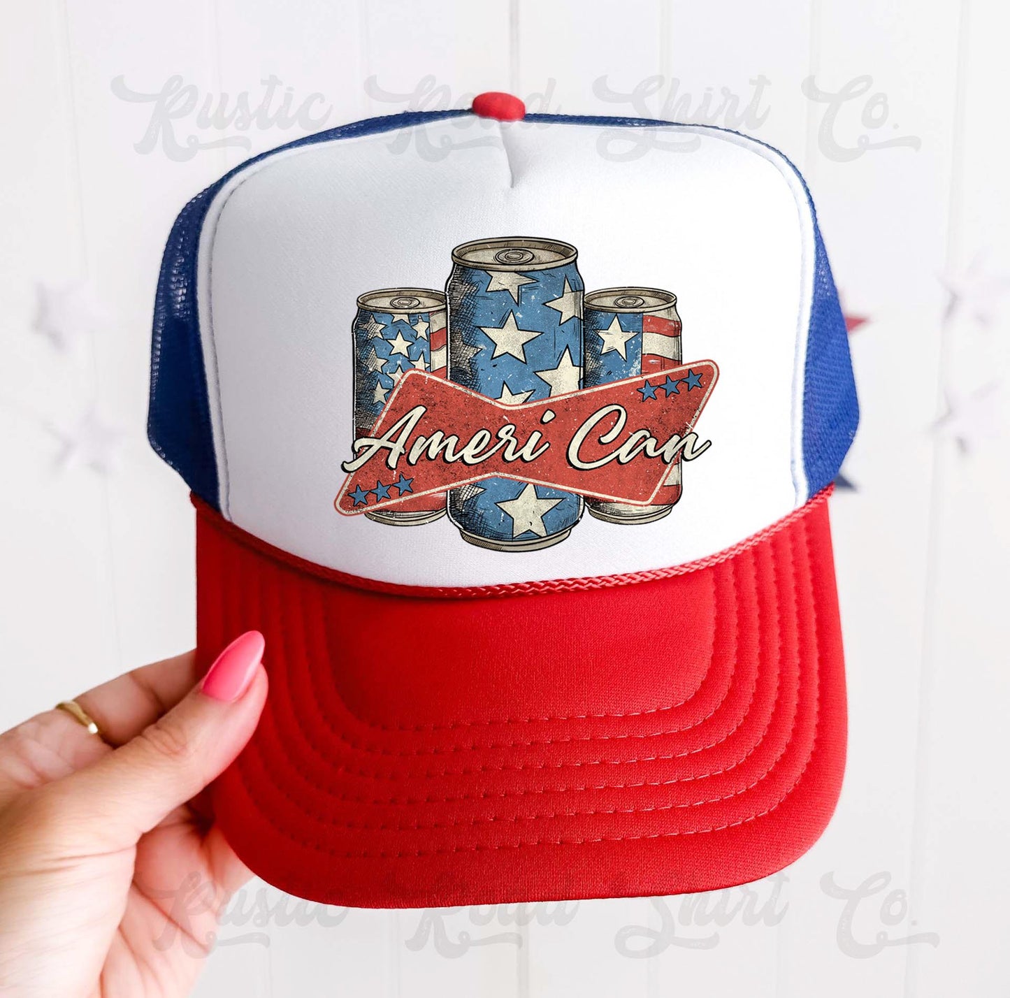 America Trucker Hat, 4th of July Hat, USA Trucker Hat, Patriotic Hat, Summer Hat, Funny Trucker Hat