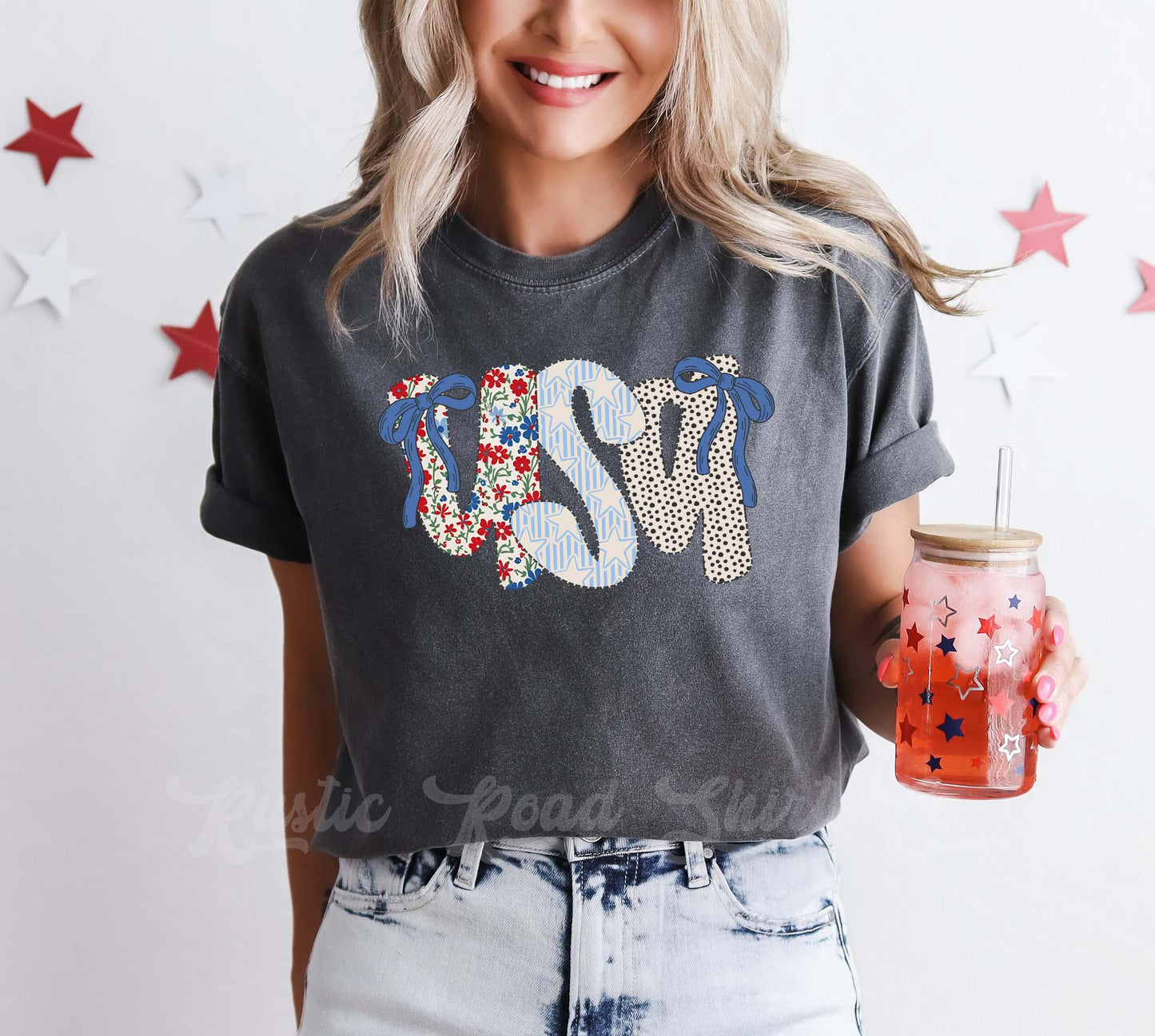 USA Shirt, Fourth of July Shirt, Memorial Day Shirt, Comfort Colors™ Shirt, 4th of July Shirt,