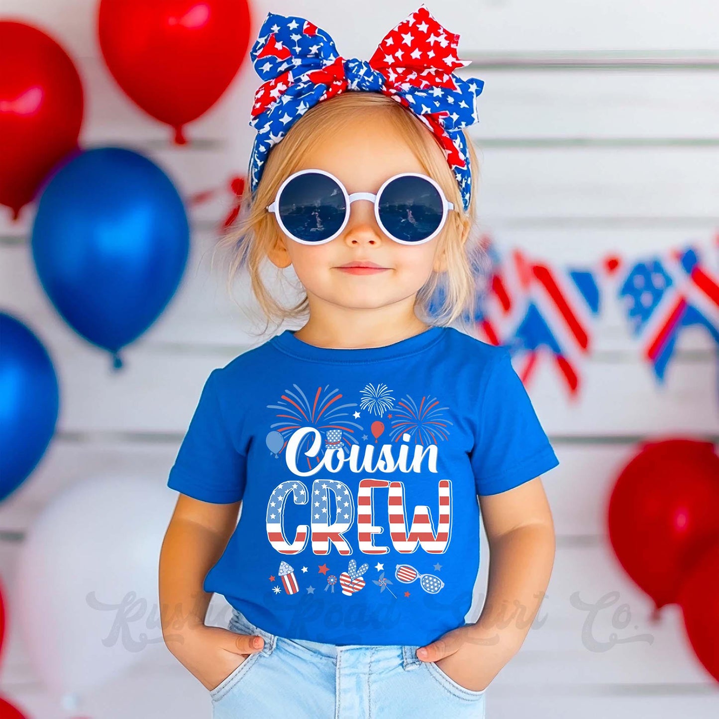 Cousin Crew 4th of July Shirt, Kids 4th of July Shirt, Girls 4th of July Shirt, Boys 4th of July Shirt, Memorial Day Shirt