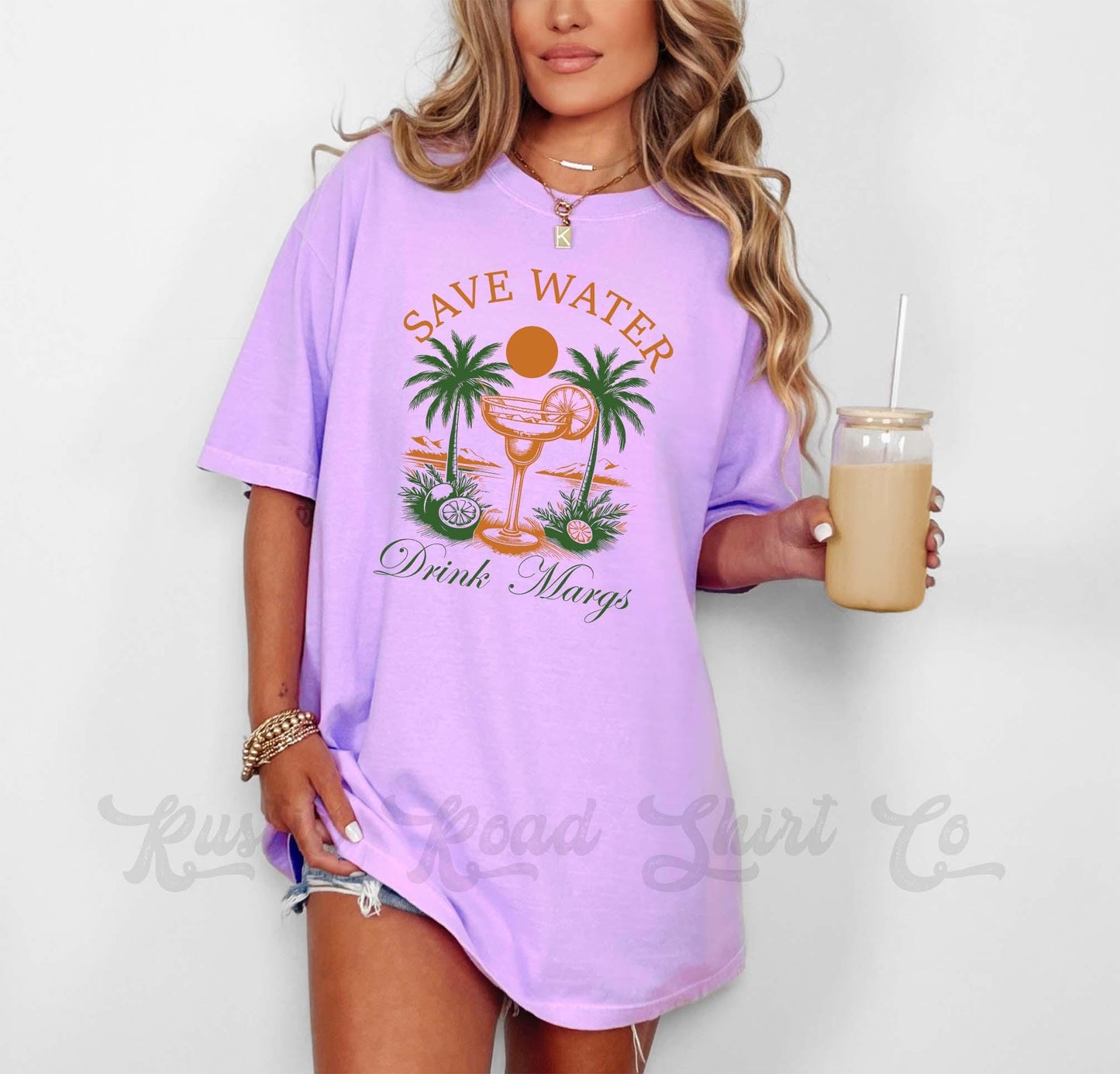 Save Water Drink Margs Shirt, Comfort Colors Shirt, Beach Shirt, Summer Shirt, Oversized Shirt, Plus Sized Shirt