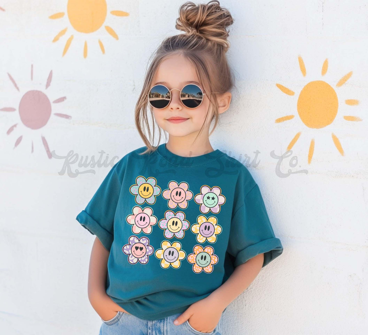 Preppy Girls Shirt, Summer Girls Shirt, Beach Vacation Shirt, Retro 90s shirt, Summer Vacation Shirt,