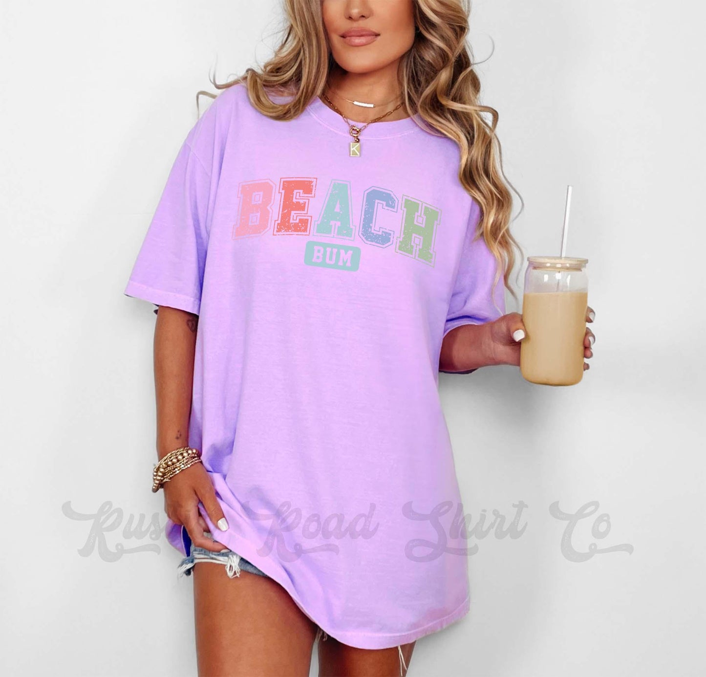 Beach Shirt, Comfort Colors® Shirt, Beach Vacation Shirt, Summer Coquette Shirt, Oversized Shirt, Plus Sized Shirt
