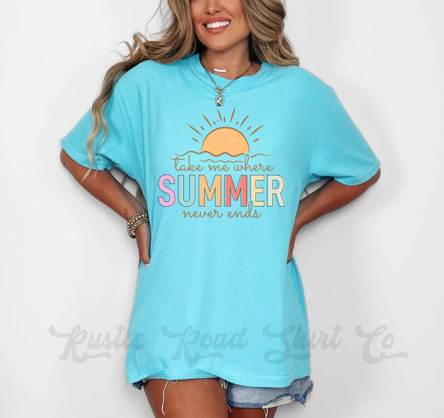 Summer Time Shirt, Comfort Colors Shirt, Lake Bum Shirt, Summer Shirt, Oversized Shirt, Plus Sized Shirt