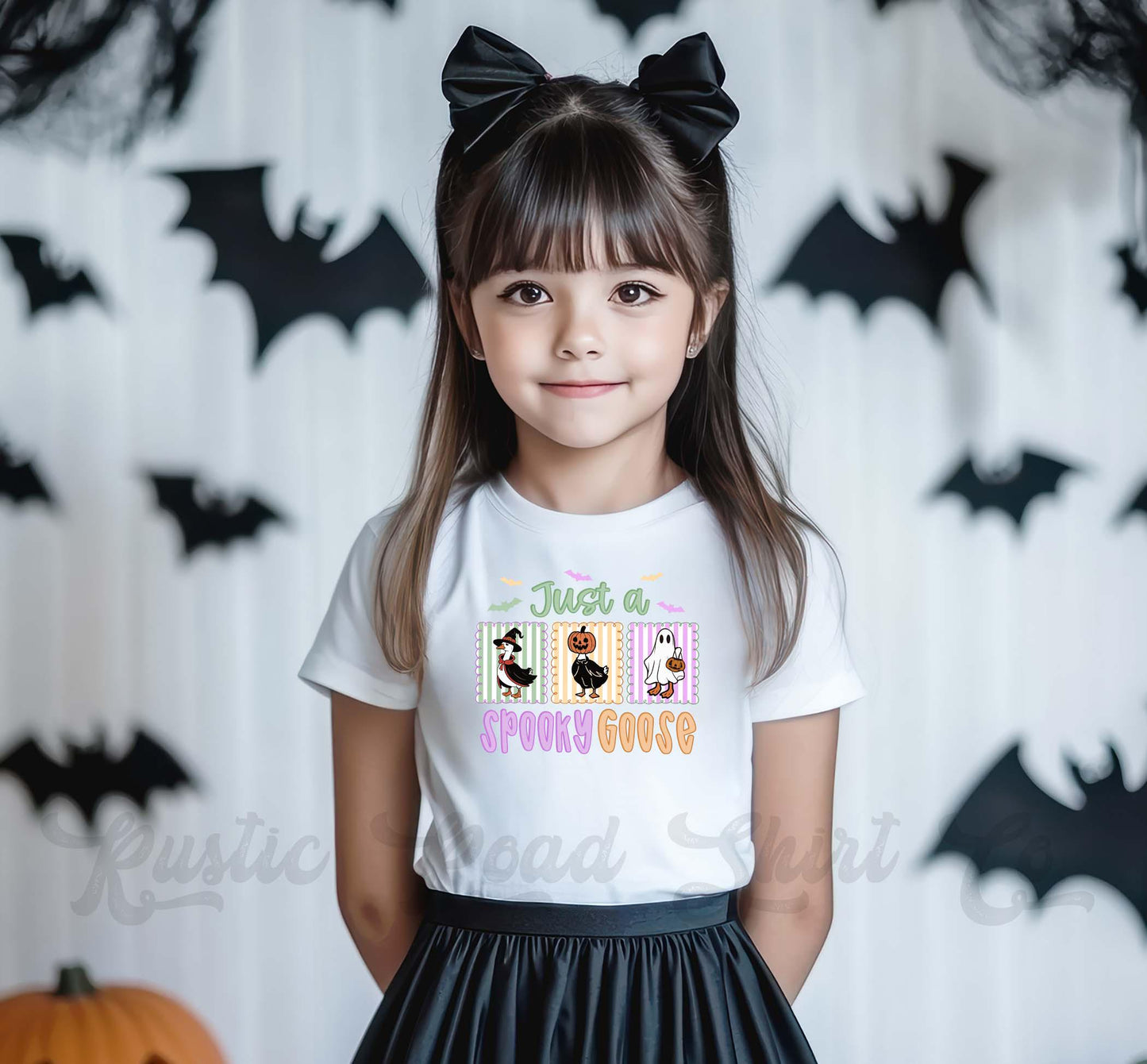 Spooky Goose Shirt, Toddler Halloween Shirt, Retro Halloween Shirt, Ghost Boo Shirt, Youth Halloween Shirt