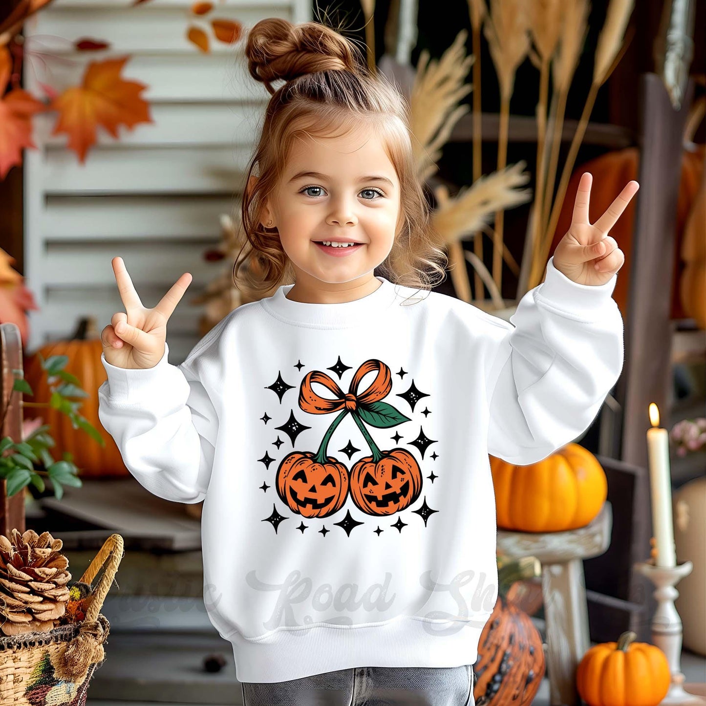 Pumpkin Sweatshirt, Halloween Sweatshirt, Kids Halloween Sweatshirt, Retro Halloween Sweatshirt, Ghost Neon Shirt