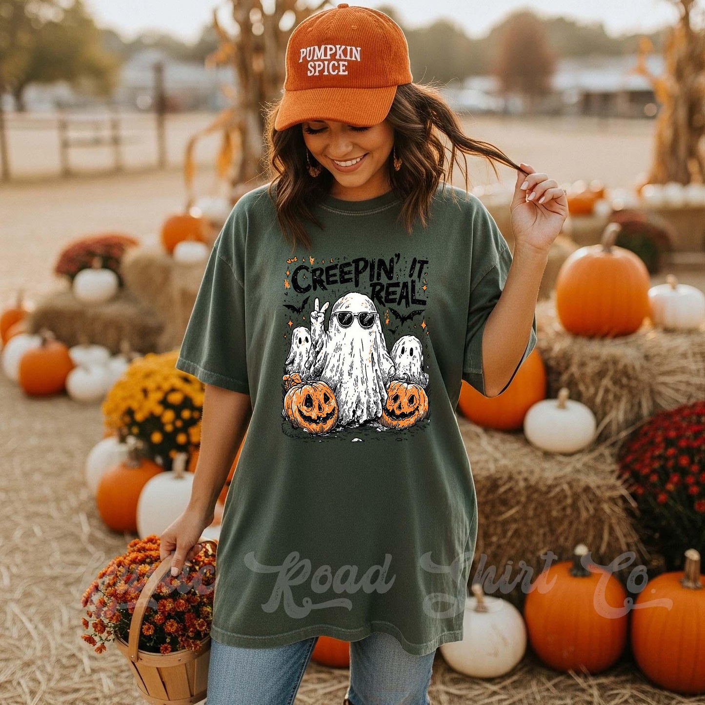 Ghost Halloween Shirt, Halloween Shirt, Comfort Colors Halloween Shirt, Womens Halloween Shirt