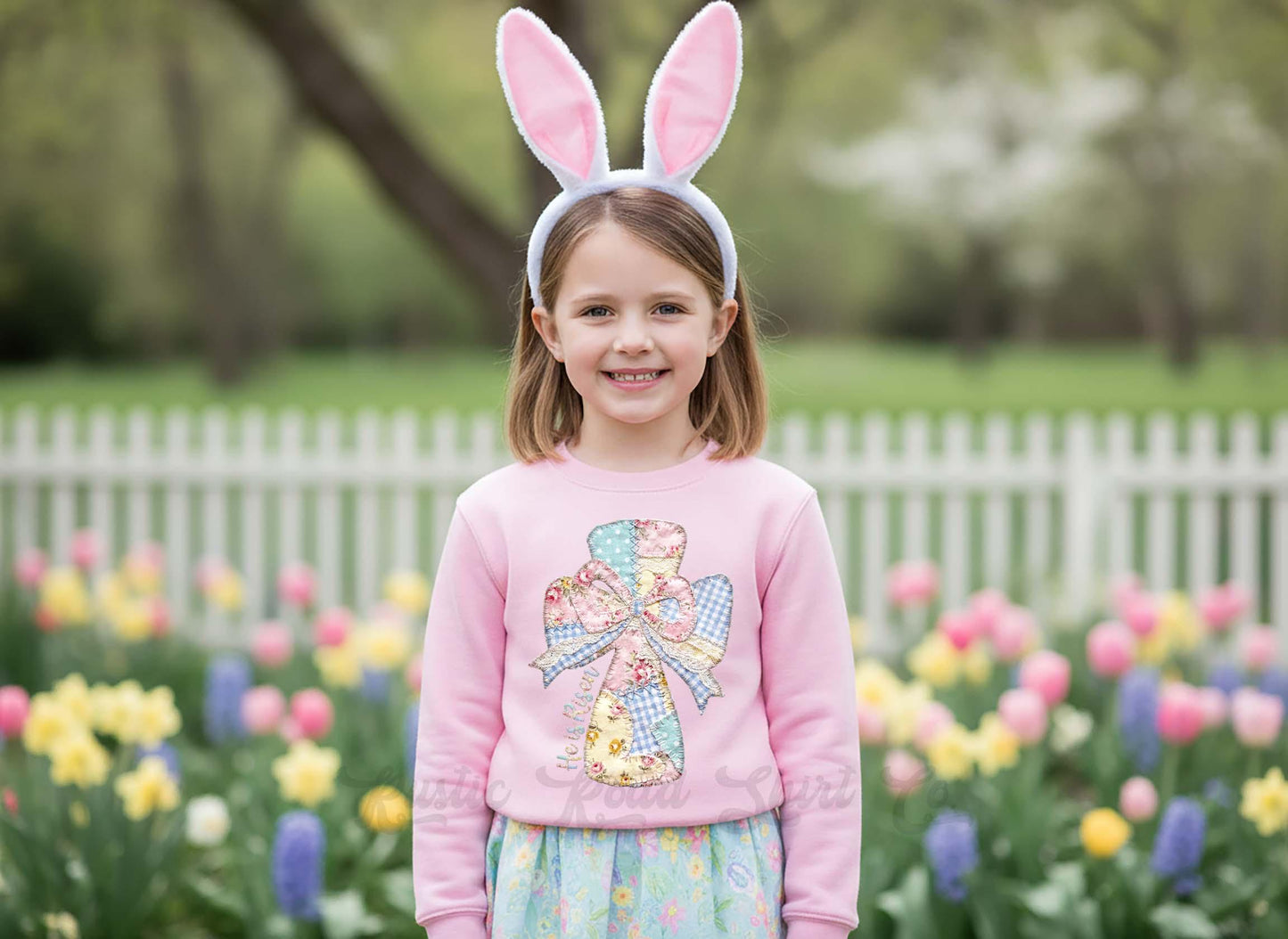 Easter Religious Sweatshirt, Spring Girls Easter Sweatshirt, Toddler Easter Outfit, Easter Basket Gift