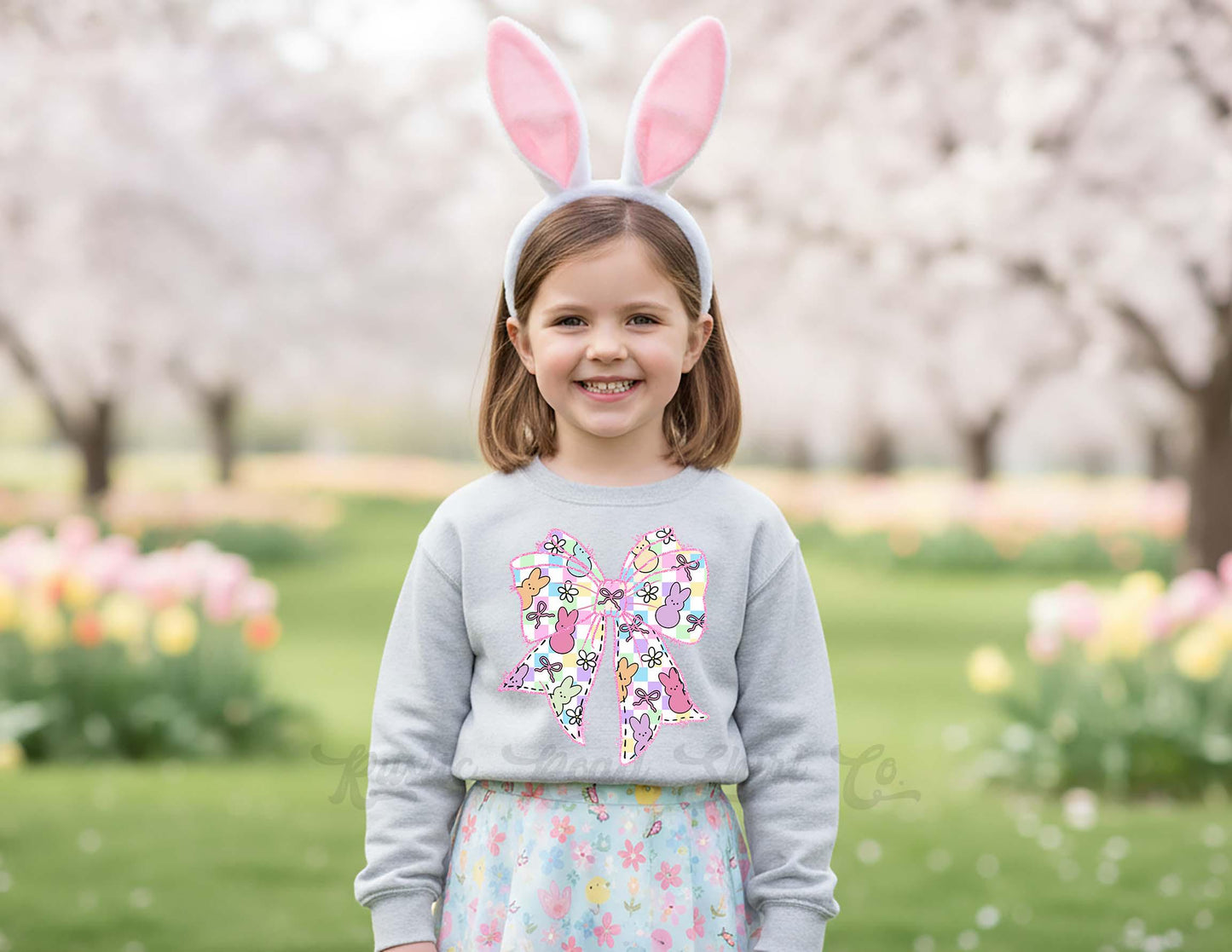 Easter Bunny Sweatshirt, Coquette Easter Sweatshirt, Toddler Easter Outfit, Easter Basket Gift