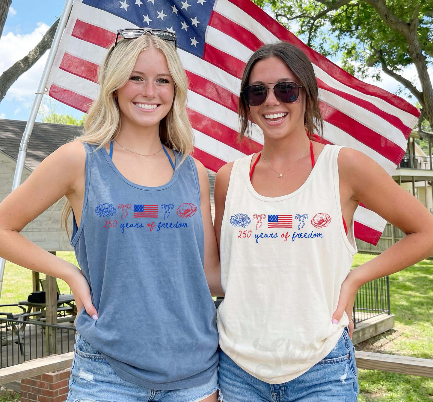 250 Years of Freedom Tank Top, 4th of July Tank Top, Comfort Colors Tank Top
