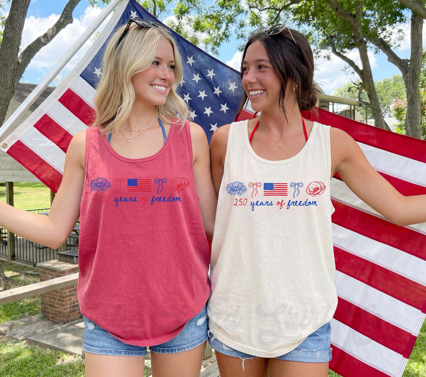 250 Years of Freedom Tank Top, 4th of July Tank Top, Comfort Colors Tank Top