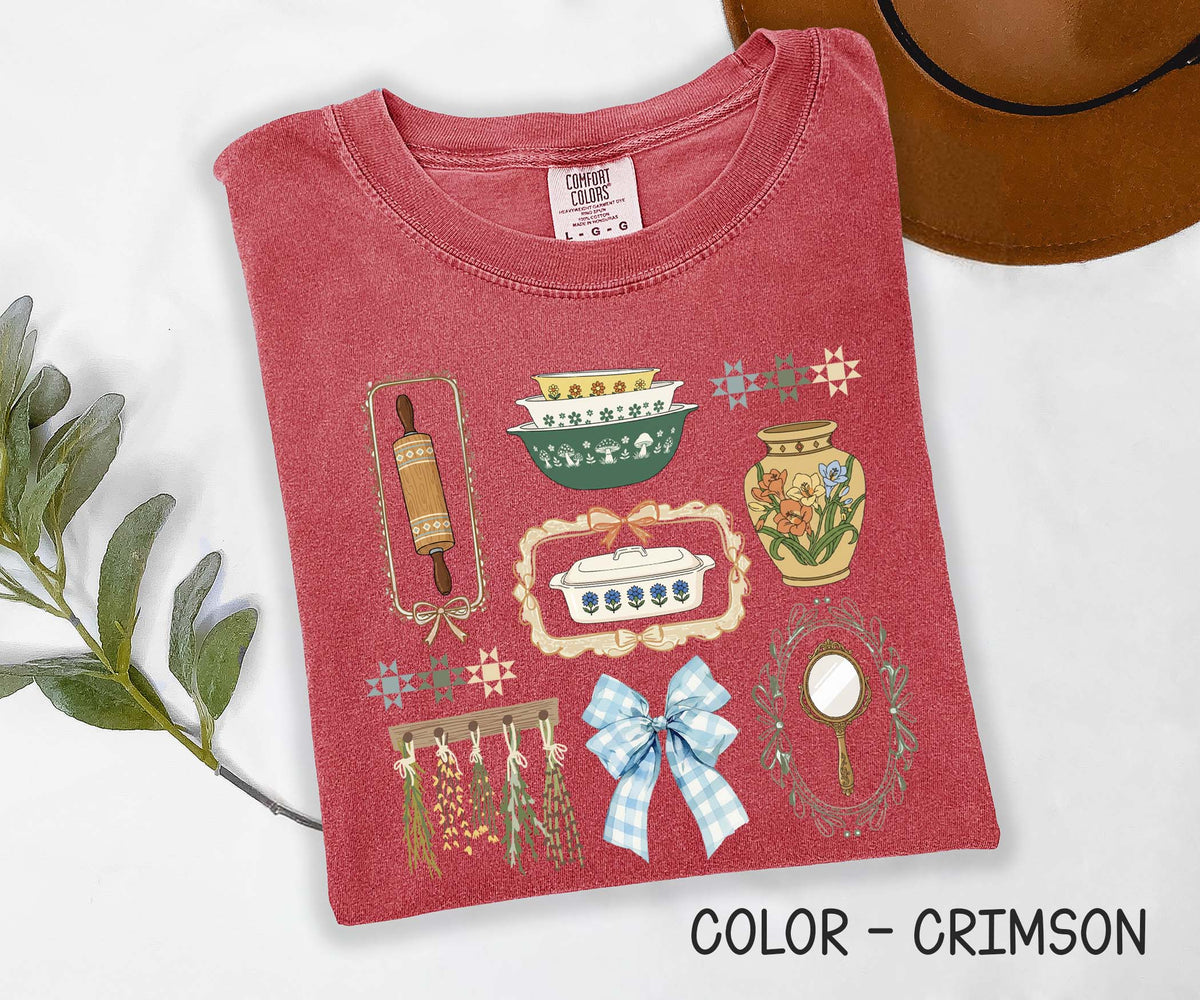 Cottage Core Vintage Comfort Colors Shirt