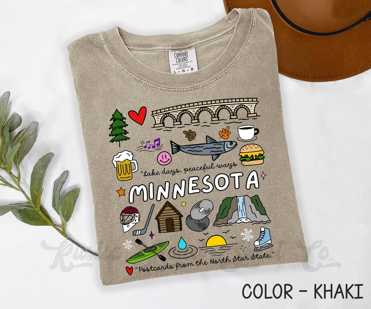Minnesota Comfort Colors Shirt