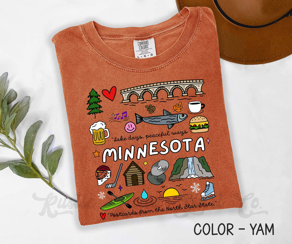 Minnesota Comfort Colors Shirt