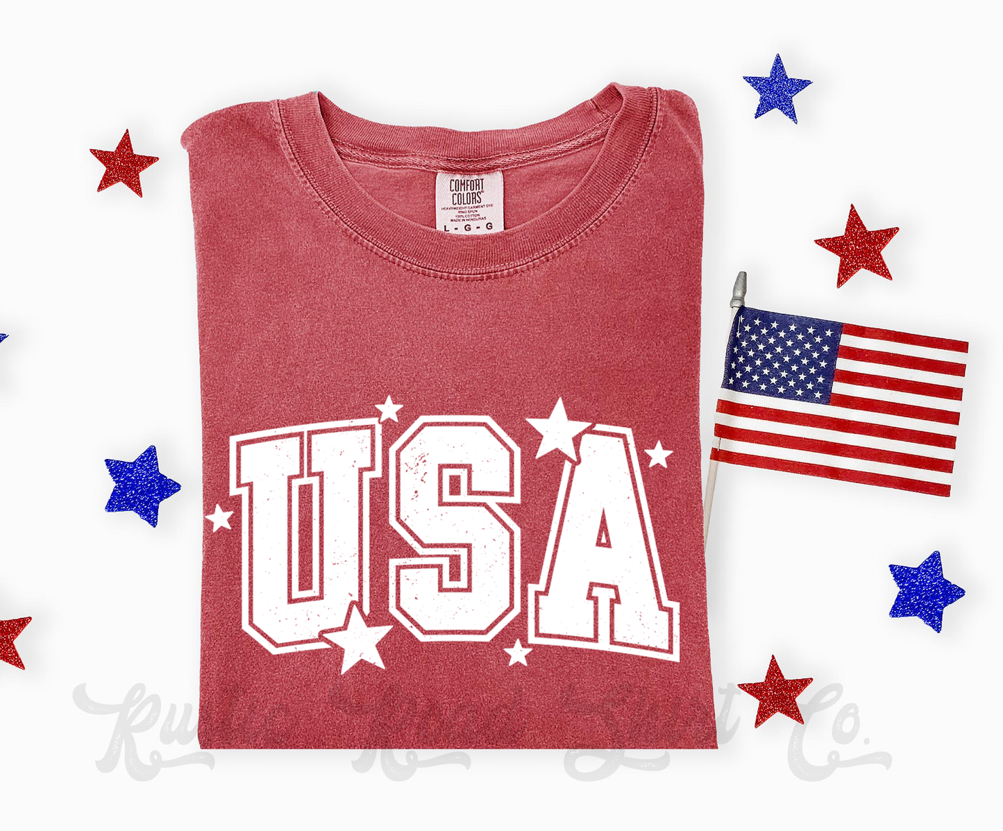 USA Shirt, 4th of July Shirt, Comfort Colors Shirt