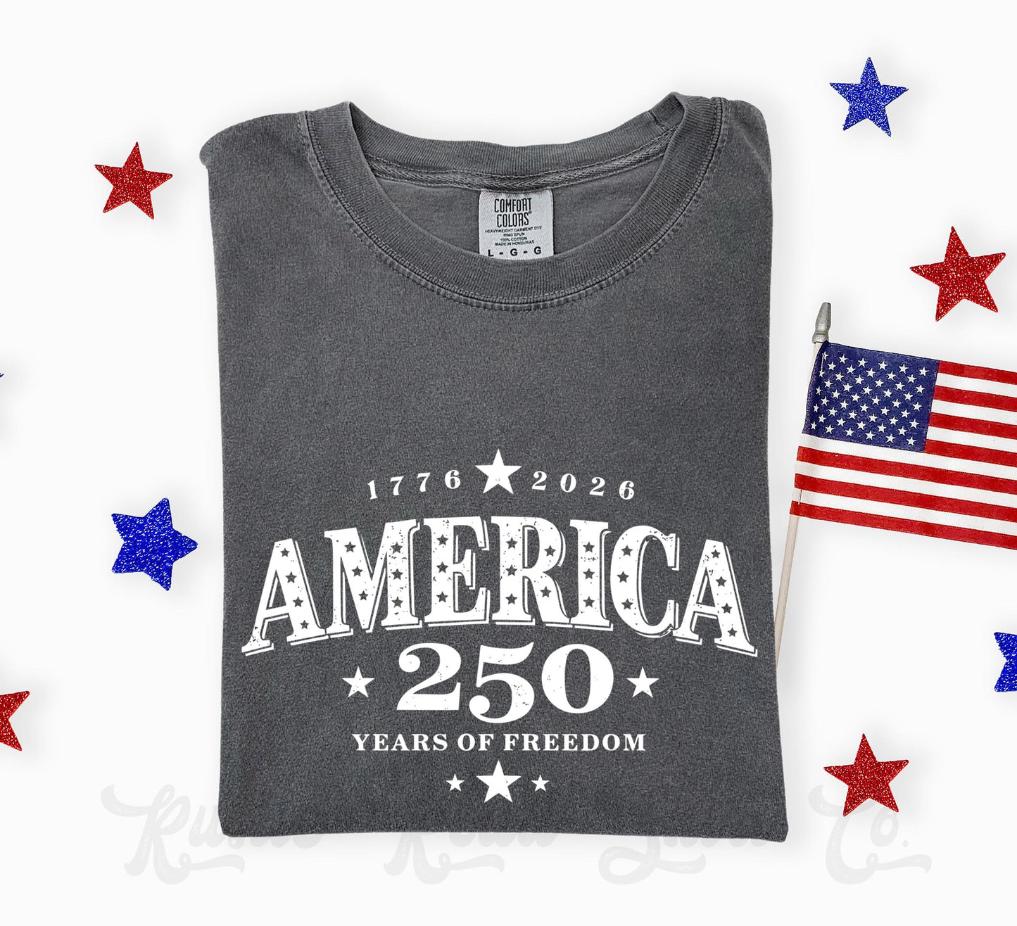 America 250 Years Shirt, 4th of July Shirt, Comfort Colors Shirt