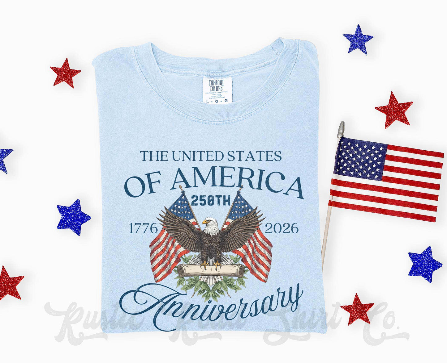 USA 250th Anniversary Shirt, 4th of July Shirt, Comfort Colors Shirt