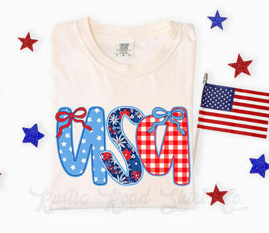 USA Shirt, 4th of July Shirt, Comfort Colors Shirt 2