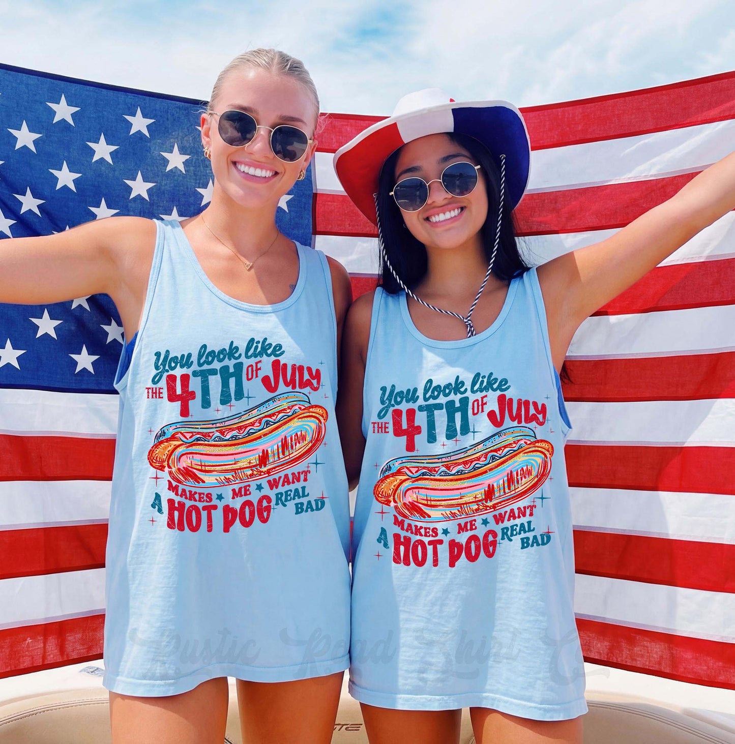 You Look Like the 4th of July Tank Top, 4th of July Tank Top, Comfort Colors Tank Top