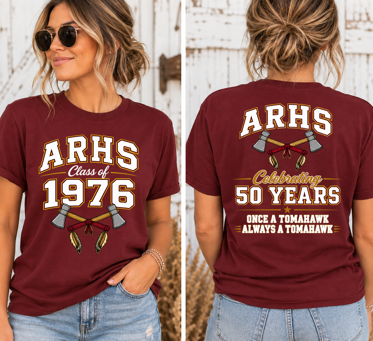 ARHS 50 Year Reunion Shirts