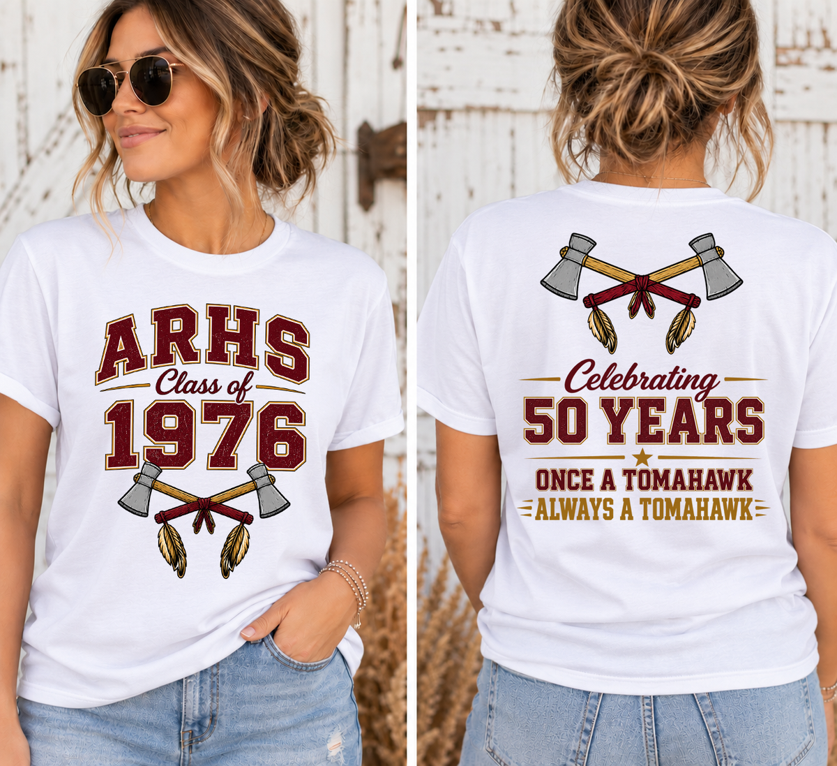 ARHS 50 Year Reunion Shirts