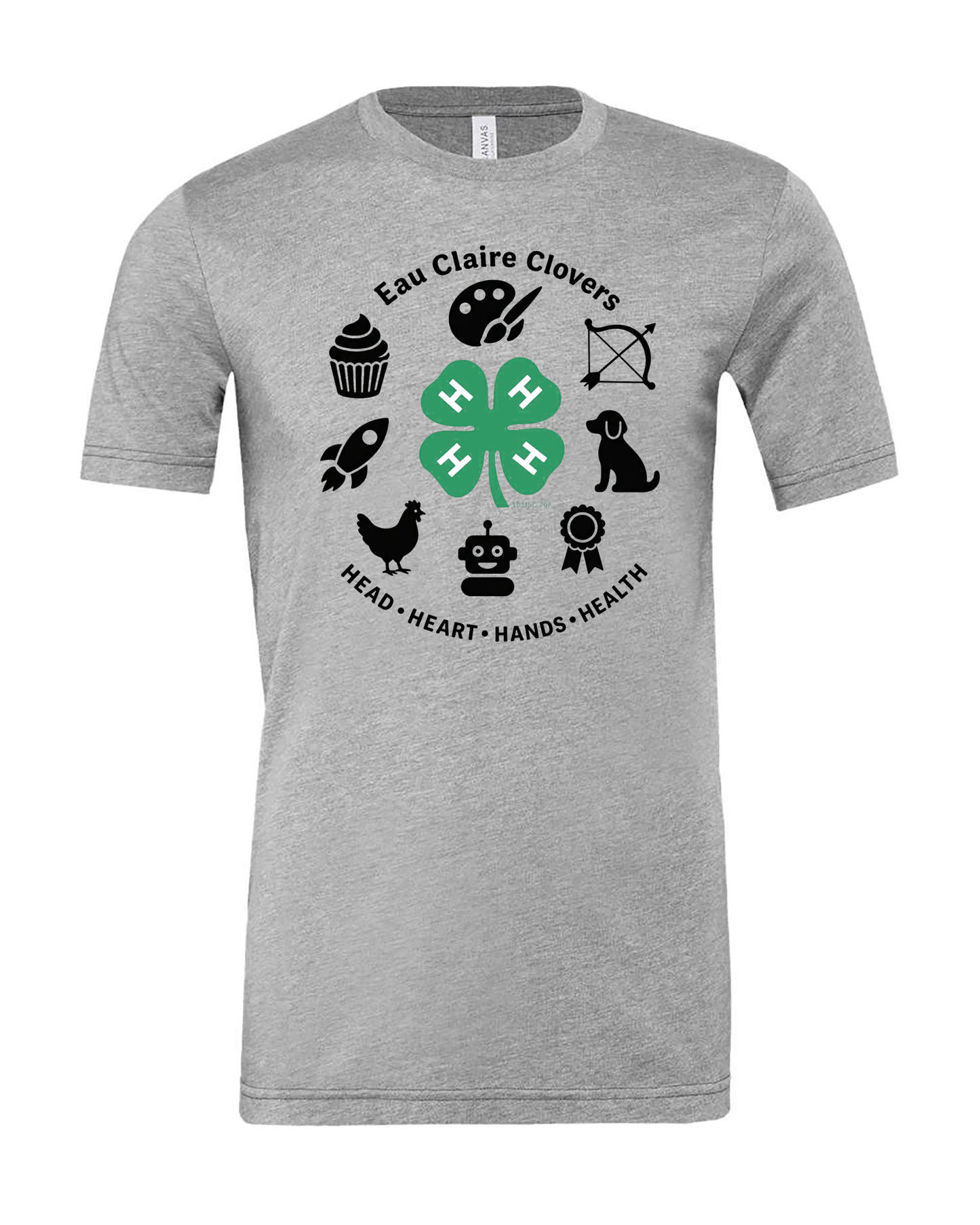 Eau Claire Clovers 4-H Club Shirt - Option 2
