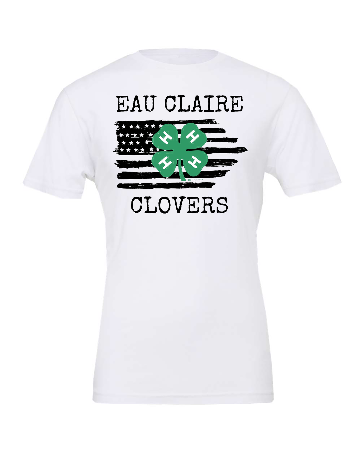 Eau Claire Clovers 4-H Club Shirt - Option 1