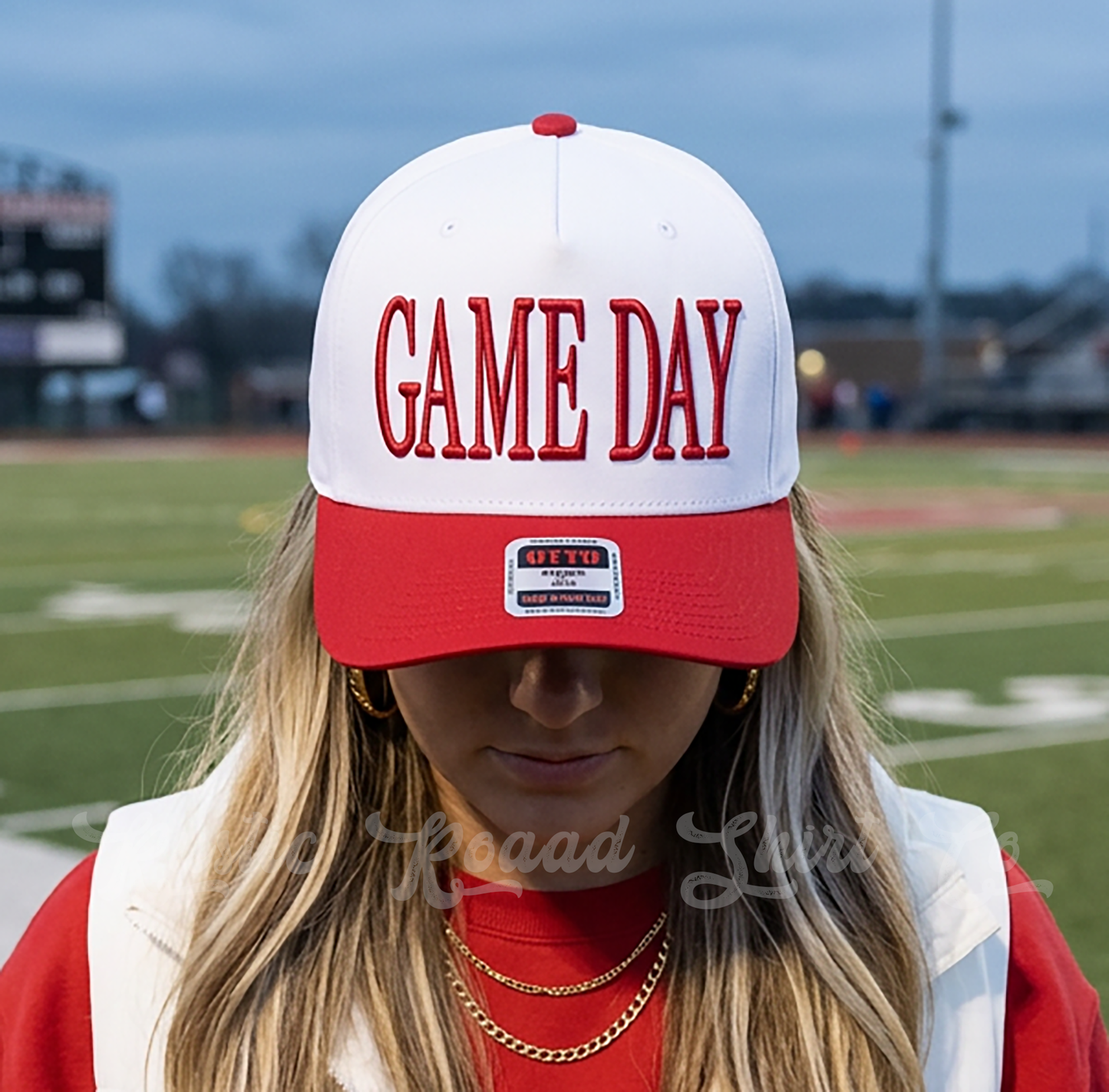 Game Day Hat, Sports Mom Hat, Custom Embroidered Hat, Football Trucker Hat, Embroidered Team Hat, Custom Trucker Hat