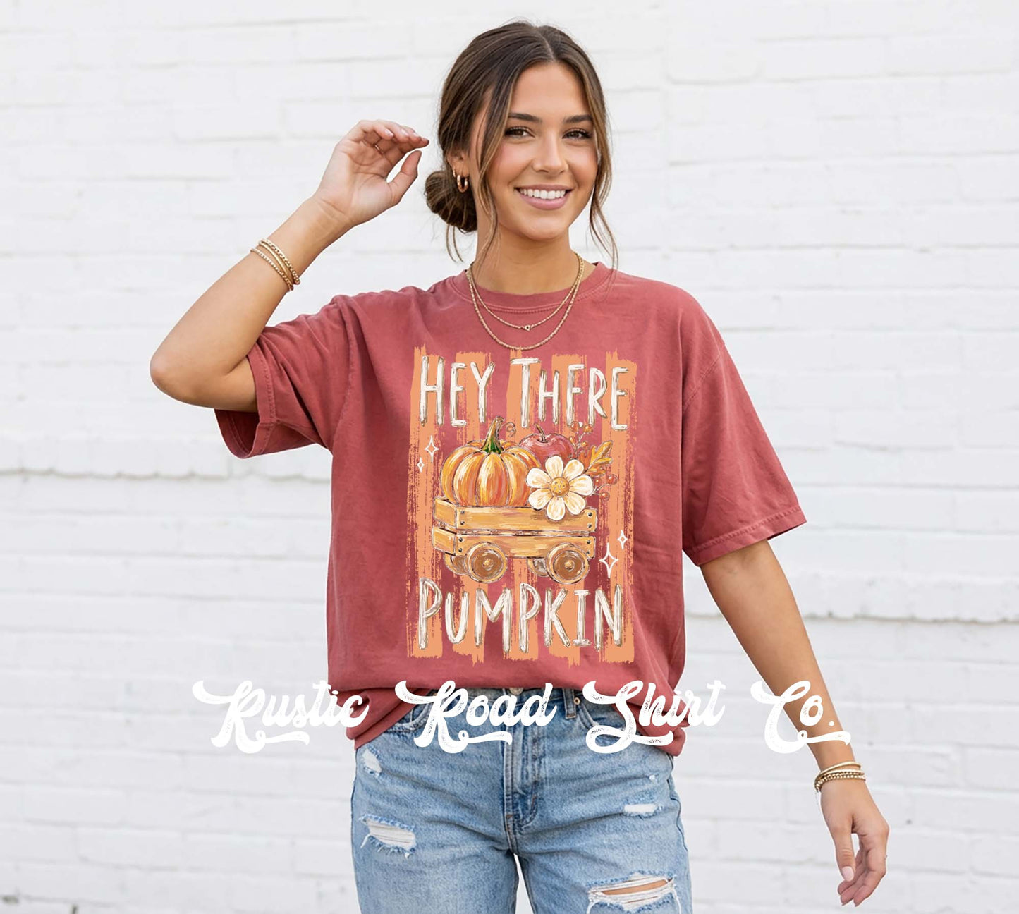 Hey There Pumpkin Shirt, Autumn Shirt, Comfort Colors Oversized Tee