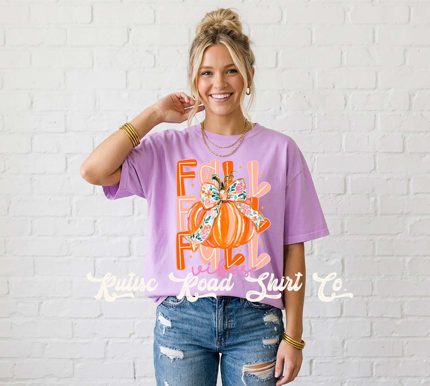 Fall Vibes Shirt, Comfort Colors Oversized Tee
