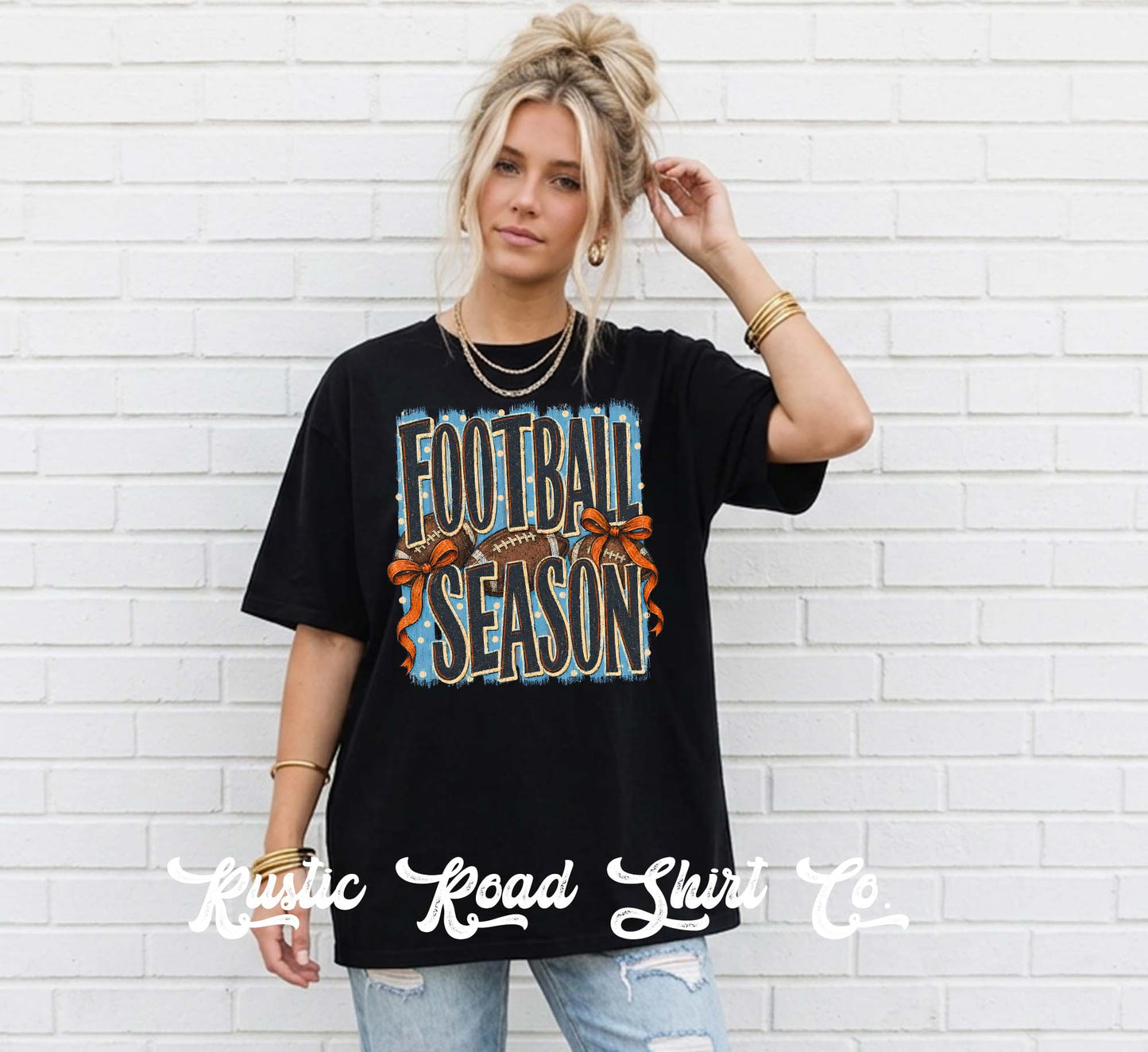 Football Season Shirt, Football Mama Shirt, Comfort Colors Oversized Tee