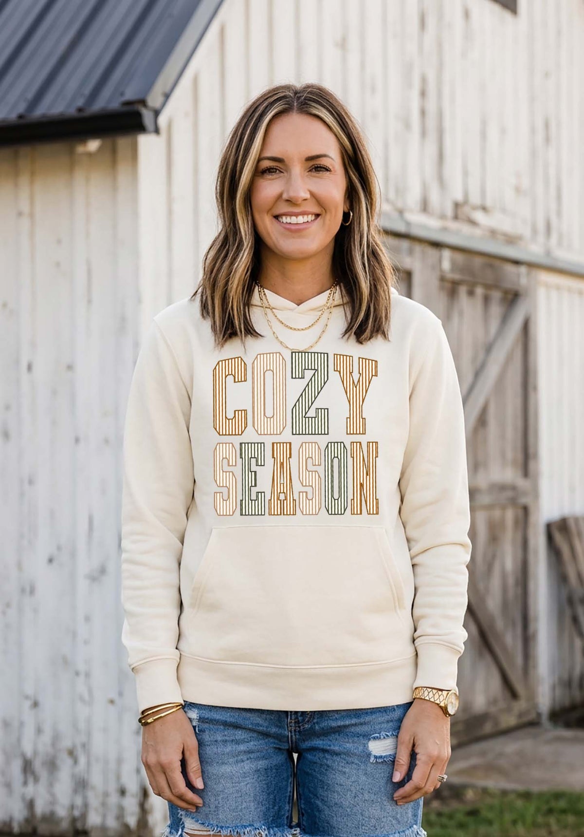 Cozy Season Hooded Sweatshirt
