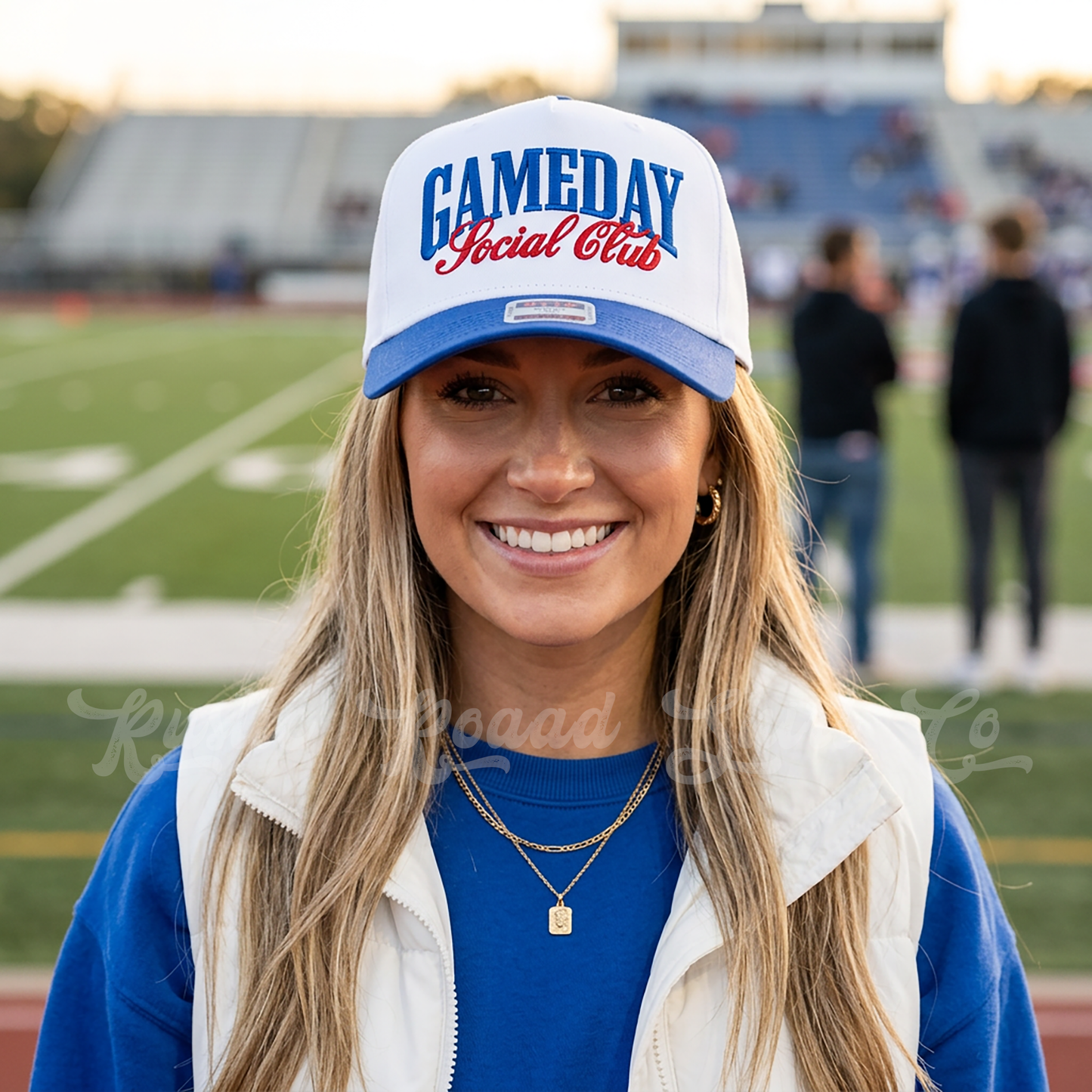 Game Day Social Club Hat, Sports Mom Hat, Custom Embroidered Hat, Football Trucker Hat, Embroidered Team Hat, Custom Trucker Hat
