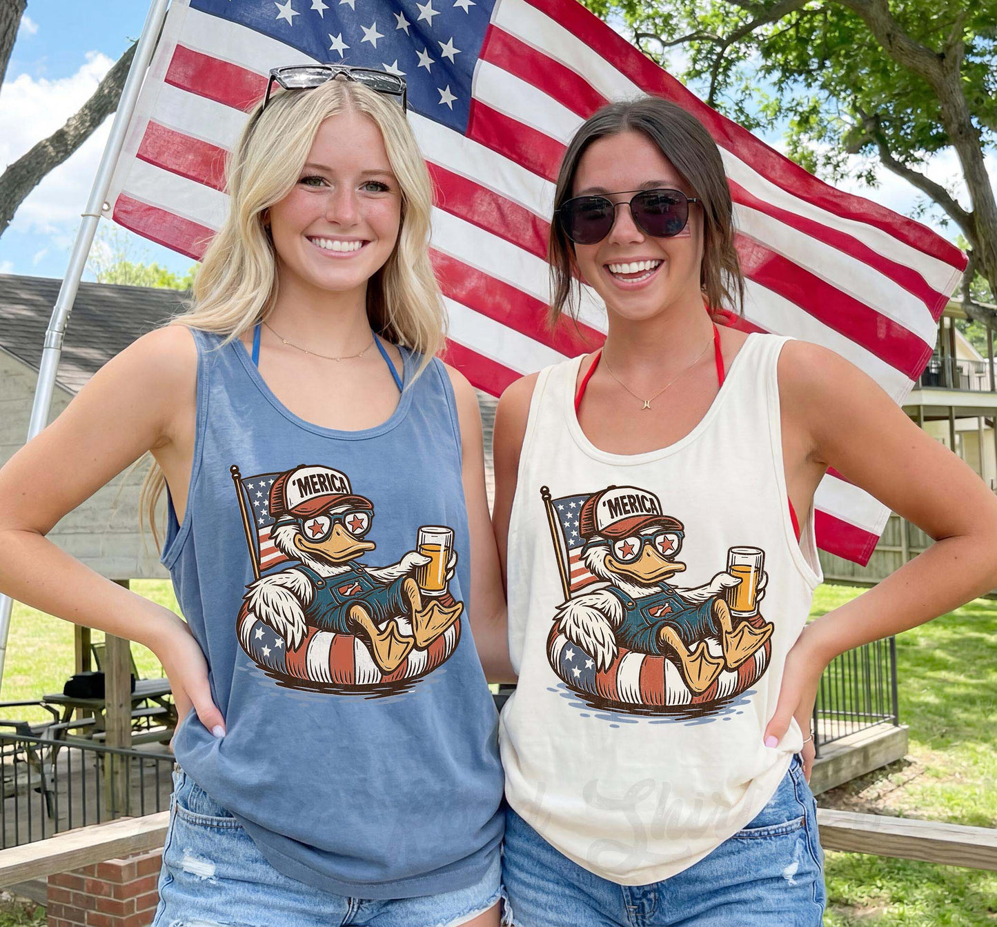 'Merica Tank Top, 4th of July Tank Top, Comfort Colors Tank Top