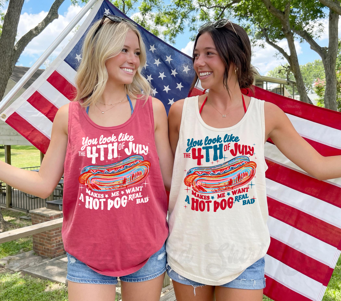 You Look Like the 4th of July Tank Top, 4th of July Tank Top, Comfort Colors Tank Top