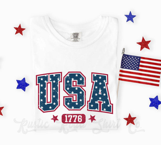 USA Shirt, 4th of July Shirt, Comfort Colors Shirt 2